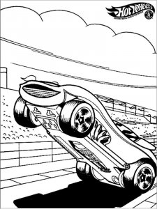 Hot Wheels coloring page 14 - Free printable