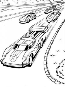Hot Wheels coloring page 2 - Free printable