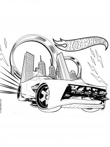 Hot Wheels Coloring Pages 32