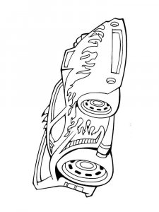 Hot Wheels coloring page 48 - Free printable