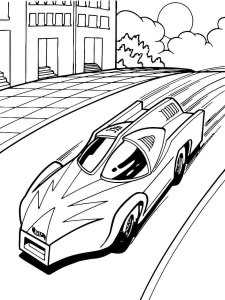 Hot Wheels coloring page 49 - Free printable