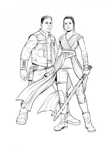Jedi Star Wars coloring page 39 - Free printable