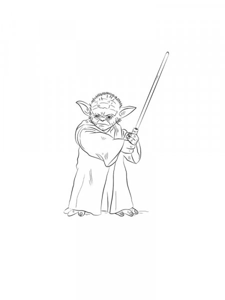 Jedi coloring pages