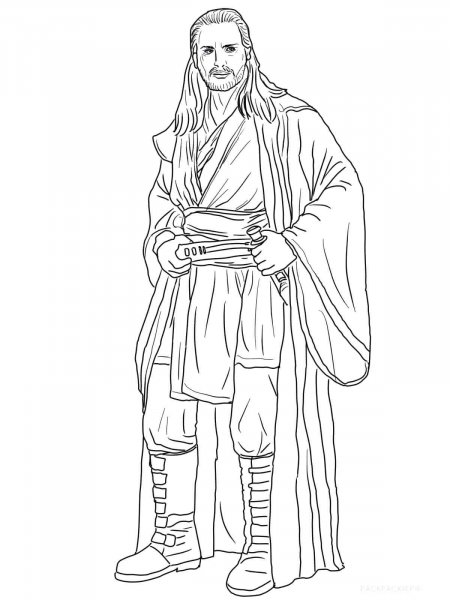 Jedi coloring pages