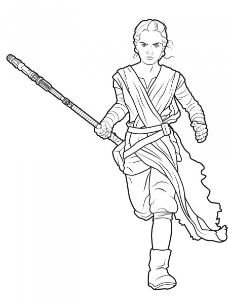 Jedi coloring pages