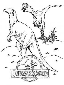 Jurassic World coloring page 15 - Free printable