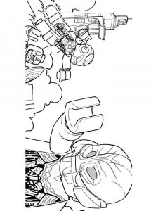 Lego Avengers coloring page 12 - Free printable