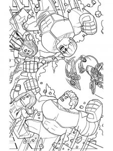 Lego Avengers coloring page 14 - Free printable
