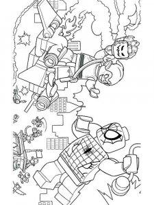 Lego Avengers coloring page 3 - Free printable
