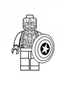 Lego Avengers coloring page 6 - Free printable