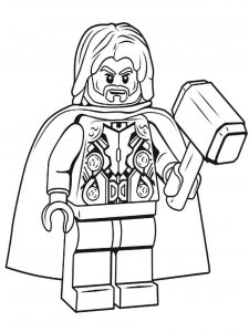 Lego Avengers coloring page 24 - Free printable