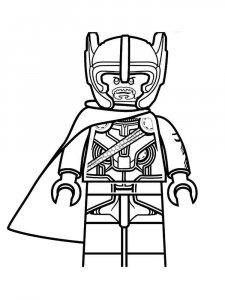Lego Avengers coloring page 16 - Free printable