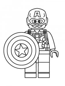 Lego Avengers coloring page 17 - Free printable