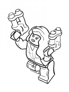 Lego Avengers coloring page 20 - Free printable