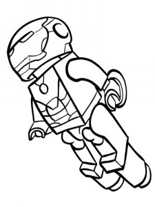 Lego Avengers coloring page 21 - Free printable