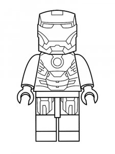 Lego Avengers coloring page 22 - Free printable
