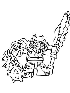 Lego Chima coloring page 25 - Free printable