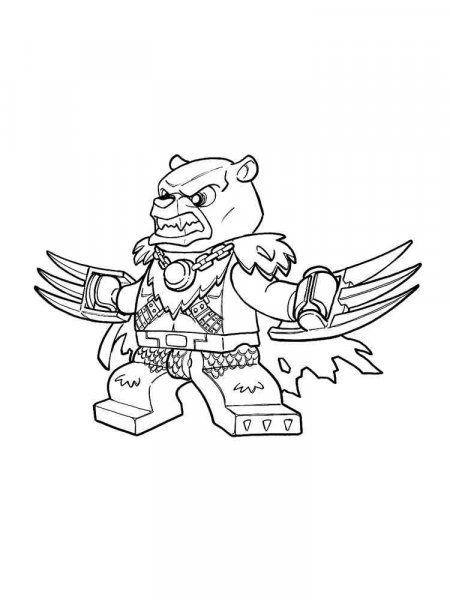 Lego Chima Coloring Pages