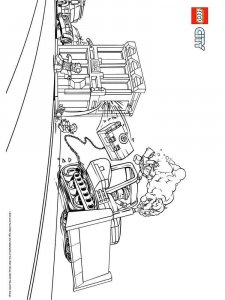 Lego City coloring page 14 - Free printable