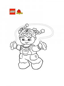 Lego Duplo coloring page 31 - Free printable