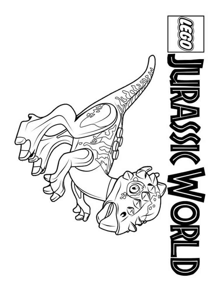 lego jurassic coloring pages