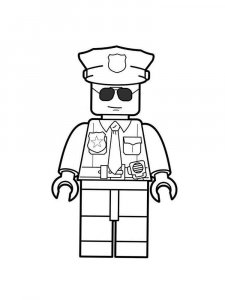 Lego Police coloring page 6 - Free printable