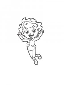 Metalions coloring page 4 - Free printable