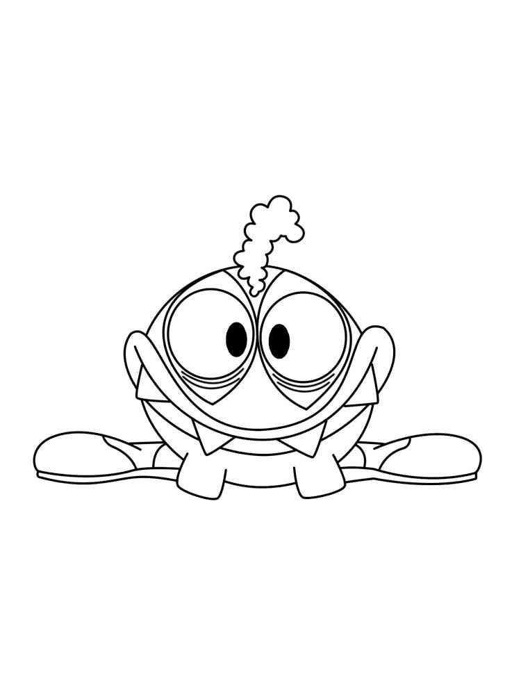 Om Nom Coloring Pages Printable