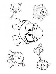 Om Nom coloring page 24 - Free printable