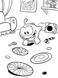 Om Nom coloring page 32 - Free printable