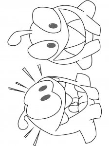 Om Nom coloring page 43 - Free printable