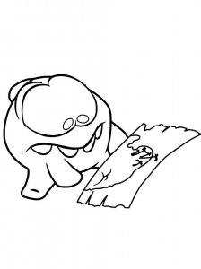 Om Nom coloring page 45 - Free printable