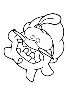 Om Nom coloring page 50 - Free printable