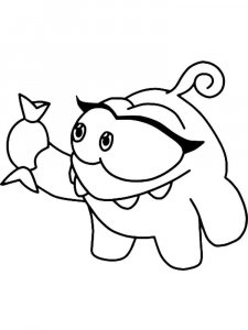 Om Nom coloring page 52 - Free printable