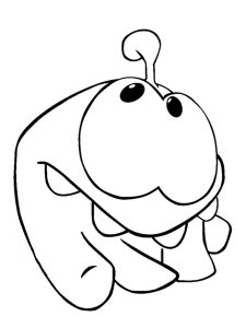Om Nom coloring page 53 - Free printable