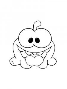 Om Nom coloring page 6 - Free printable