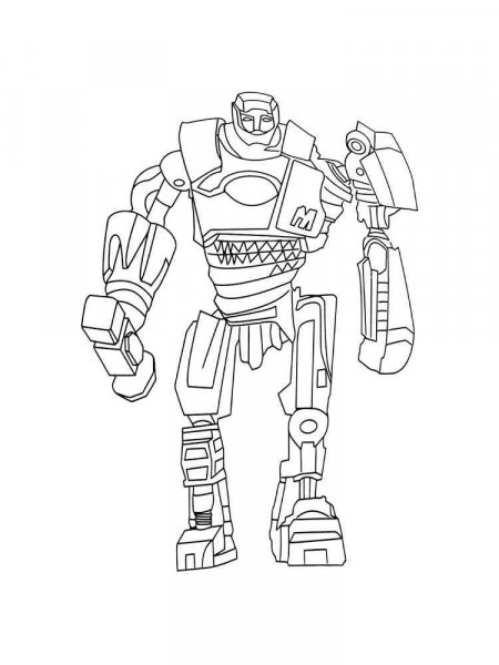 Real Steel coloring pages