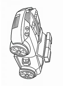 Rescue Bots coloring page 1 - Free printable
