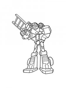 Rescue Bots coloring page 15 - Free printable