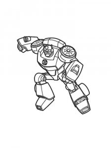 Rescue Bots coloring page 17 - Free printable