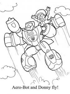Rescue Bots coloring page 18 - Free printable
