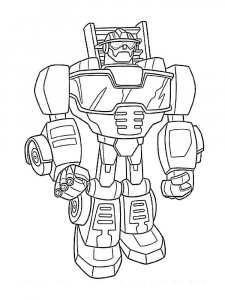 Rescue Bots coloring page 2 - Free printable