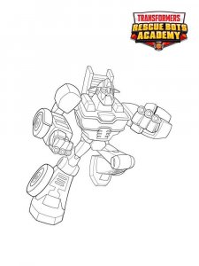 Rescue Bots coloring page 20 - Free printable