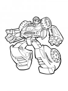 Rescue Bots coloring page 22 - Free printable