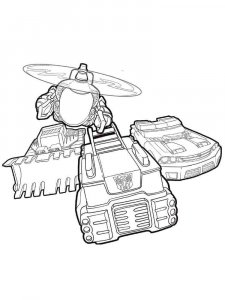 Rescue Bots coloring page 25 - Free printable