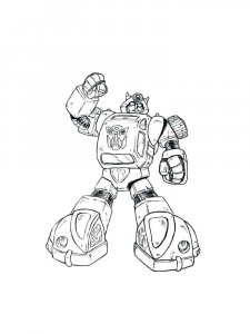 Rescue Bots coloring page 29 - Free printable