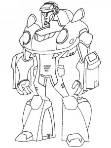 Rescue Bots coloring page 4 - Free printable
