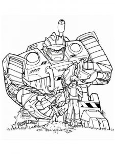 Rescue Bots coloring page 7 - Free printable