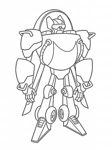 Rescue Bots coloring page 30 - Free printable