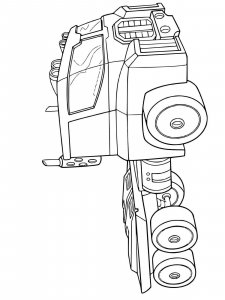 Rescue Bots coloring page 31 - Free printable